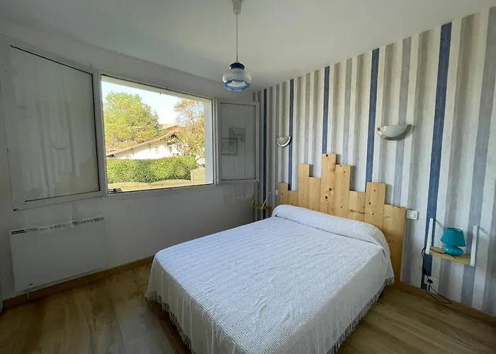 Maison Familiale Landaise A 350m De La Avec Garage, 4 Et Jardin - Fr-1-413-185 Feriehus